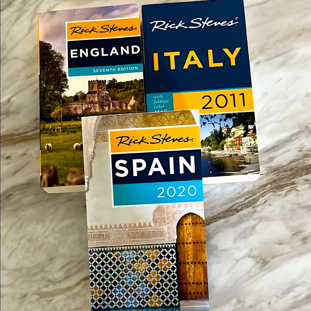 Rick Steves Travel Guidebooks Set